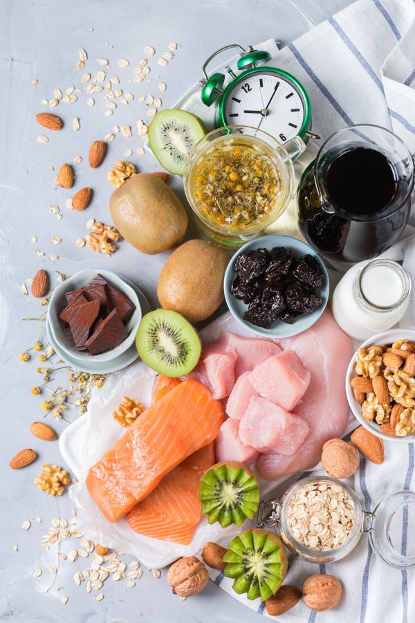 nutritious foods from main food groups for healthy alcohol recovery diet