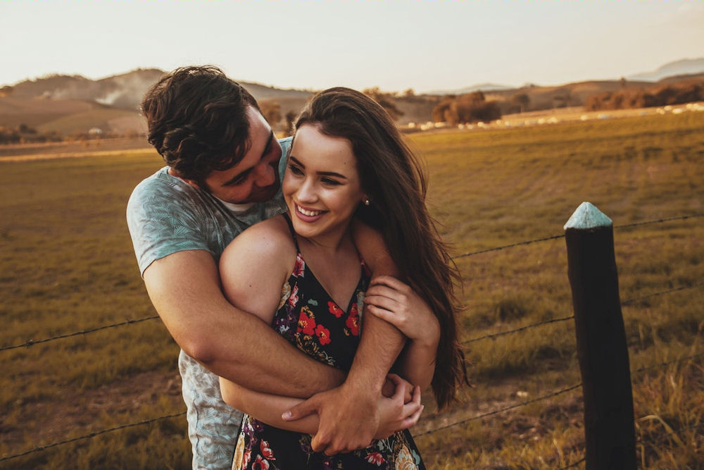 happy couple in recovery after rehab